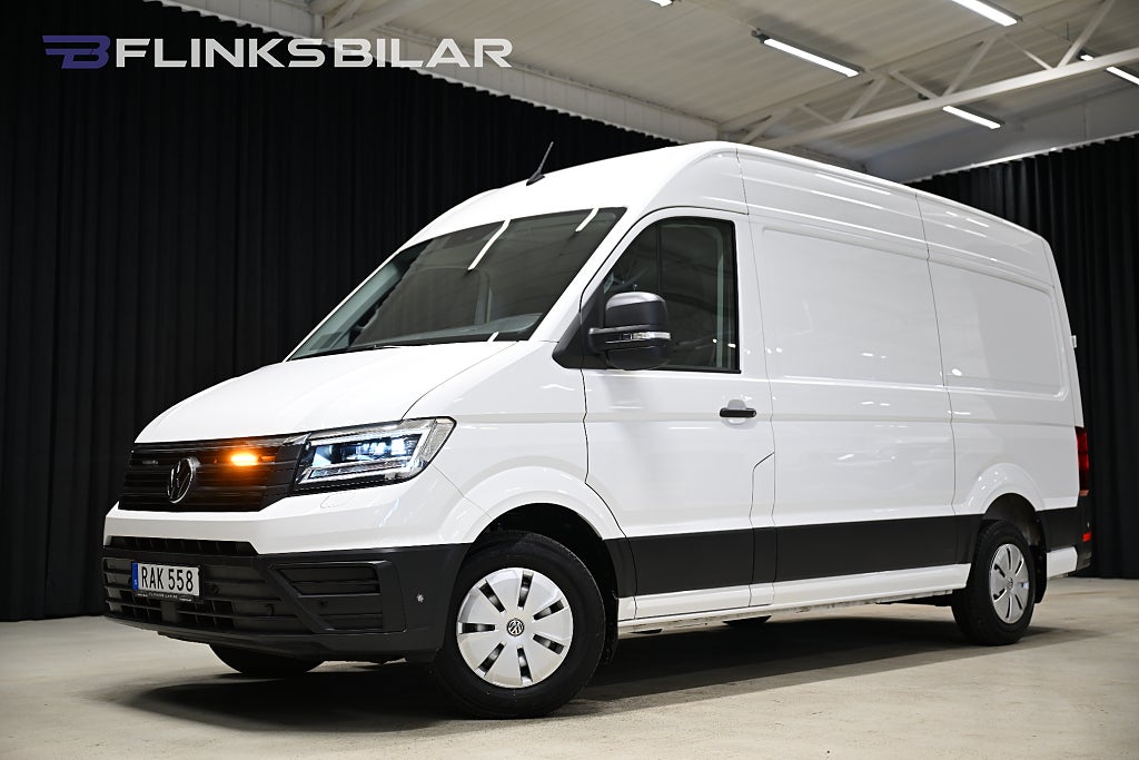 Volkswagen crafter 177HK Automat|LED|Drag|Värmare|Lågmil|EnÄgare|Leasbar