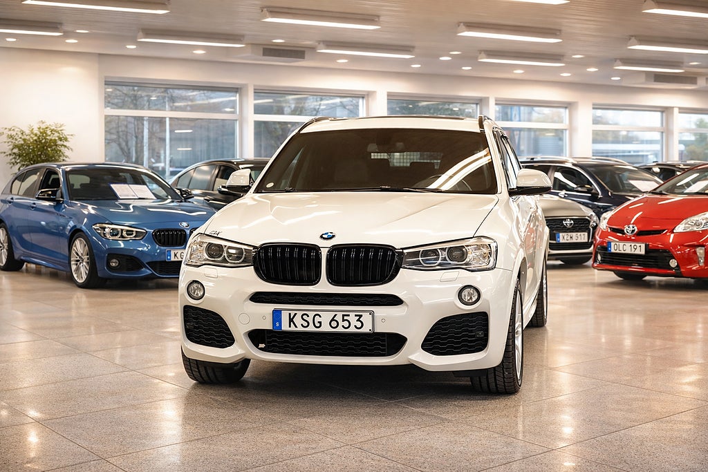 BMW X3 M Sport | Pano | HK | Keyless | Drag | Motorvärmare 