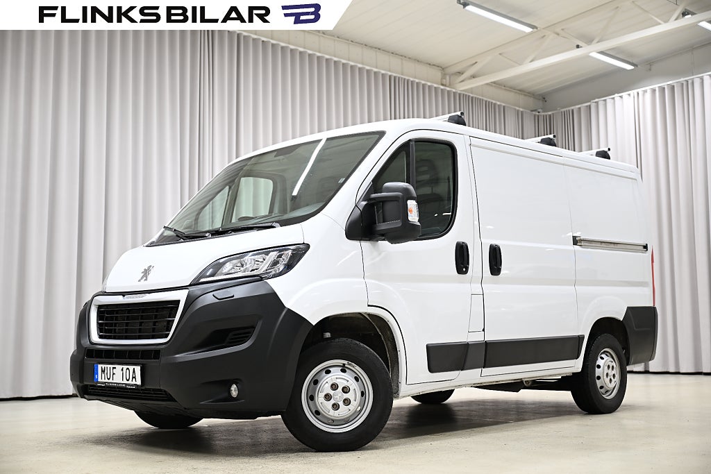 Peugeot Boxer 2.2 BlueDi 120HK Drag|Dubbeldörr|Webasto|Lågmil|Leasbar