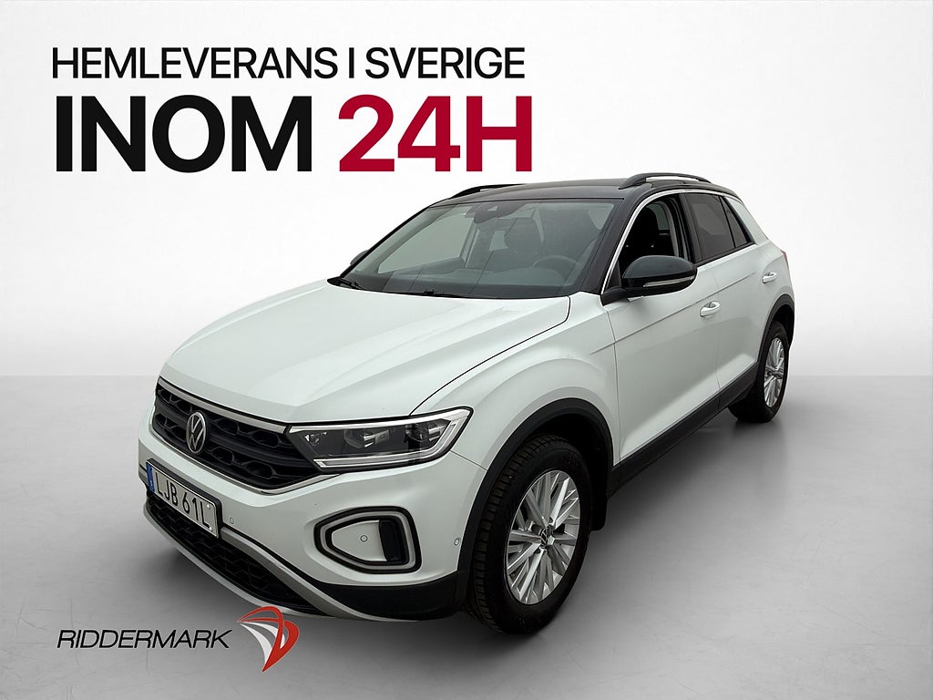 Volkswagen T-Roc 1.0 TSI Kamera Värmare Cockpit CarPlay