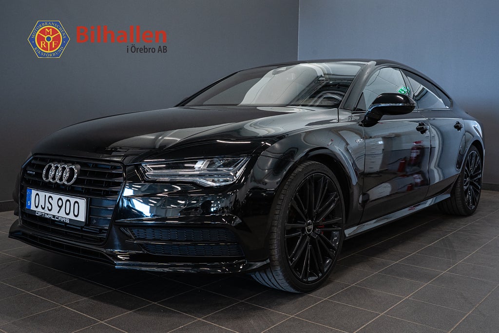 Audi A7 3.0 TDI V6 competition quattro Taklucka B&O RS-Stolar