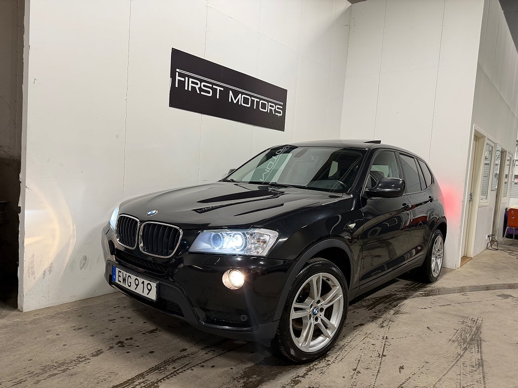 BMW X3 xDrive20d Euro 5/Nyserivce/Bra skick