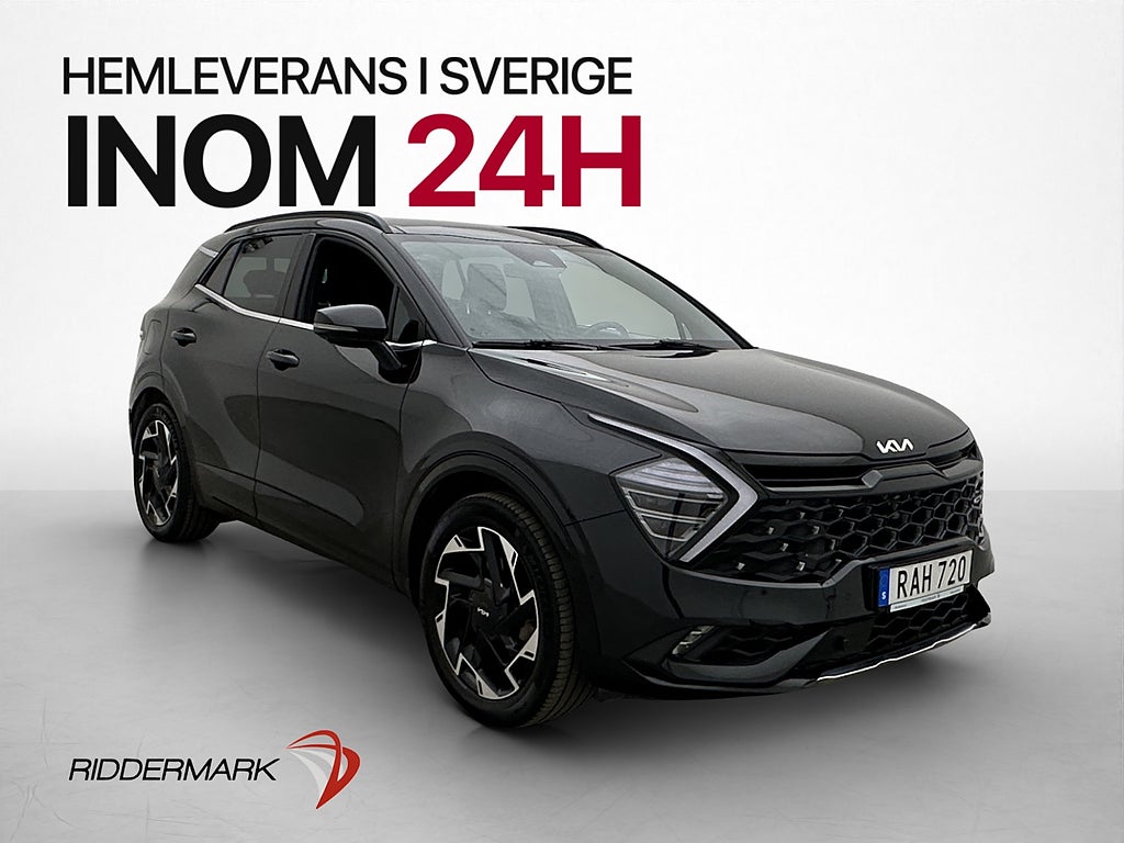 Kia Sportage PHEV GT-Line Pano H/K 360° M-värm Drag Navi