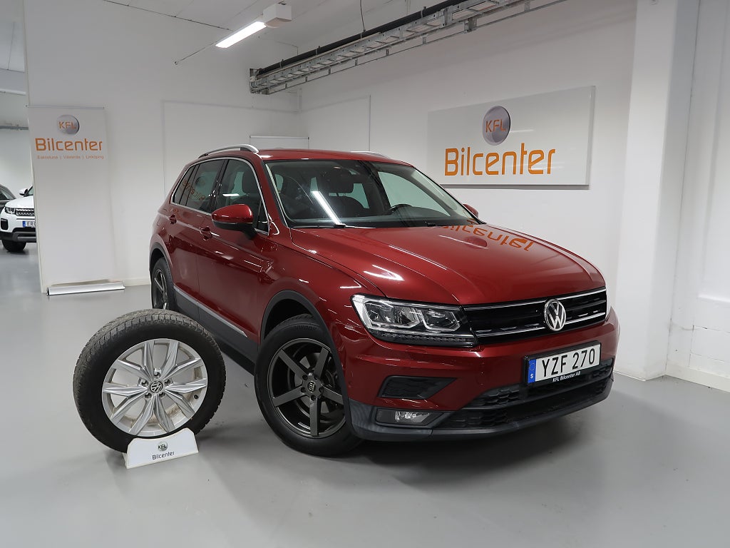 Volkswagen Tiguan 1.4 TSI 4M V-Däck ingår Massage-Drag-Kamera-Värmare-Car