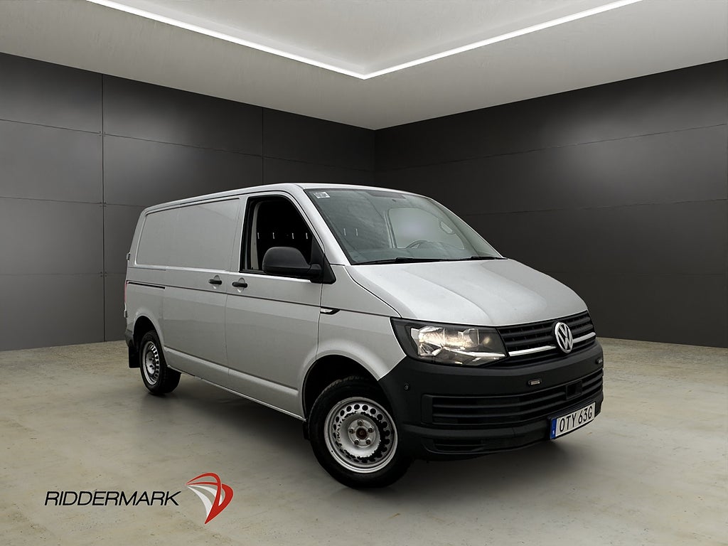 Volkswagen Transporter 2.0 Värmare PDC 3-Sits Dragkrok Moms
