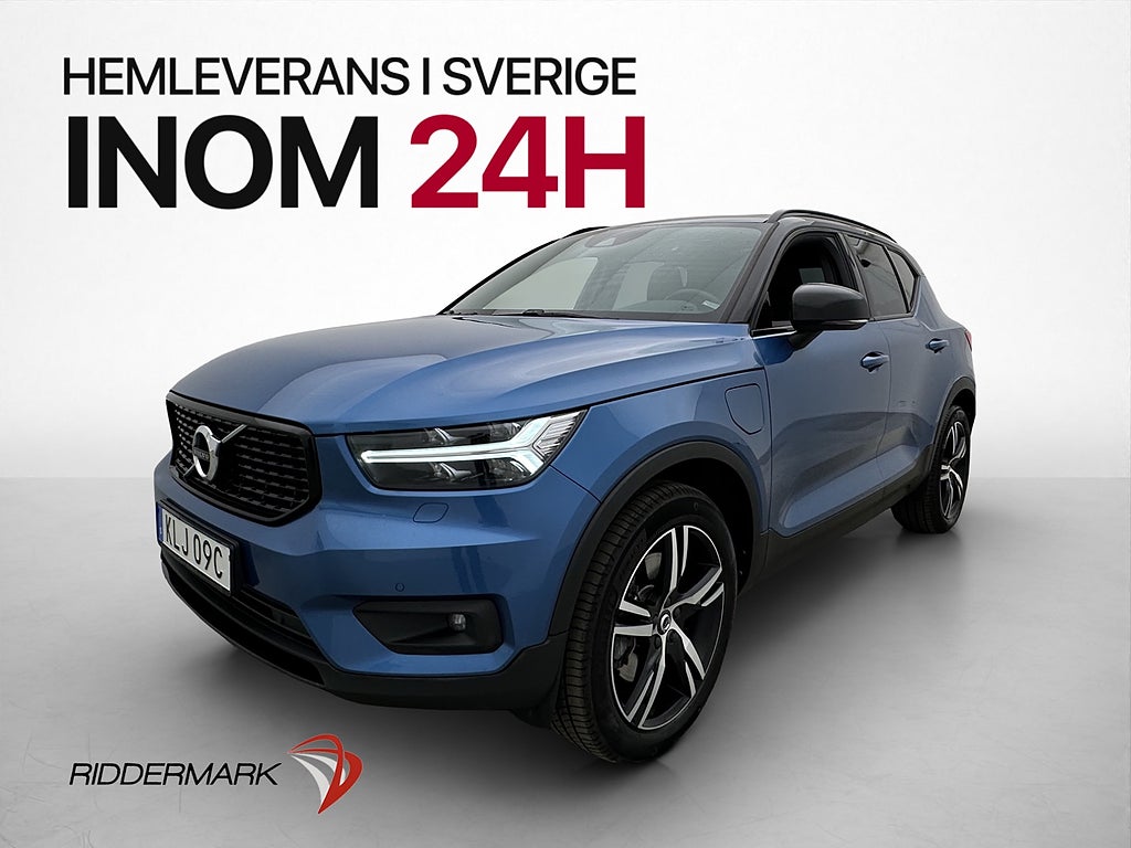 Volvo XC40 T5 R-Design H/K Pano Värmare Kamera Skinn Navi