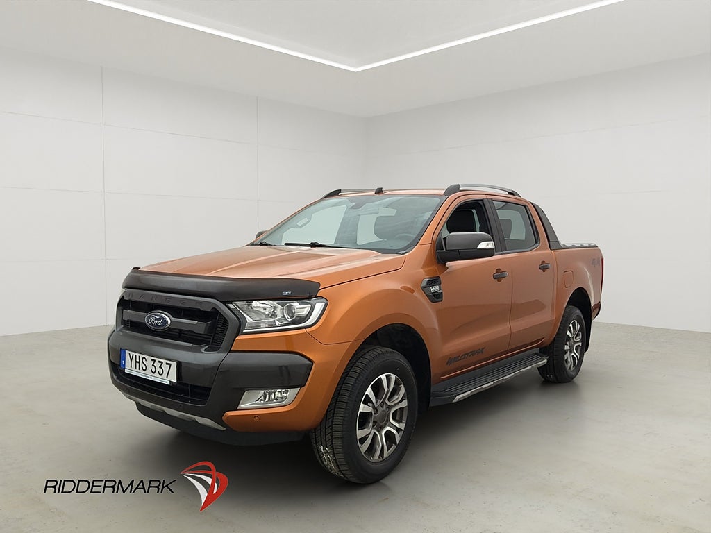 Ford ranger Wildtrak 200hk 4x4 Värmare Dragkrok Kamera