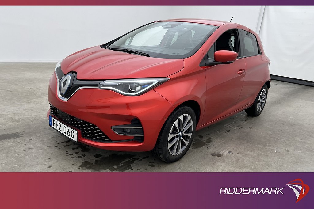 Renault Zoe R135 52 kWh 136hk Intens Batterihyra Kamera Navi