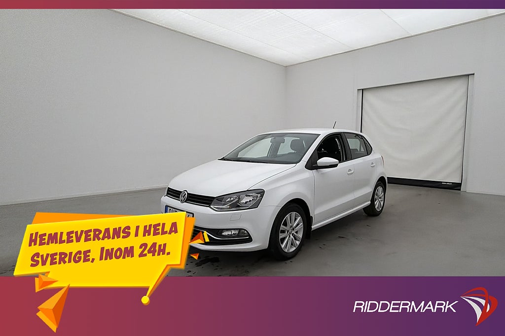 Volkswagen Polo 1.2 TSI 90hk Base Bluetooth 0.47 l/mil