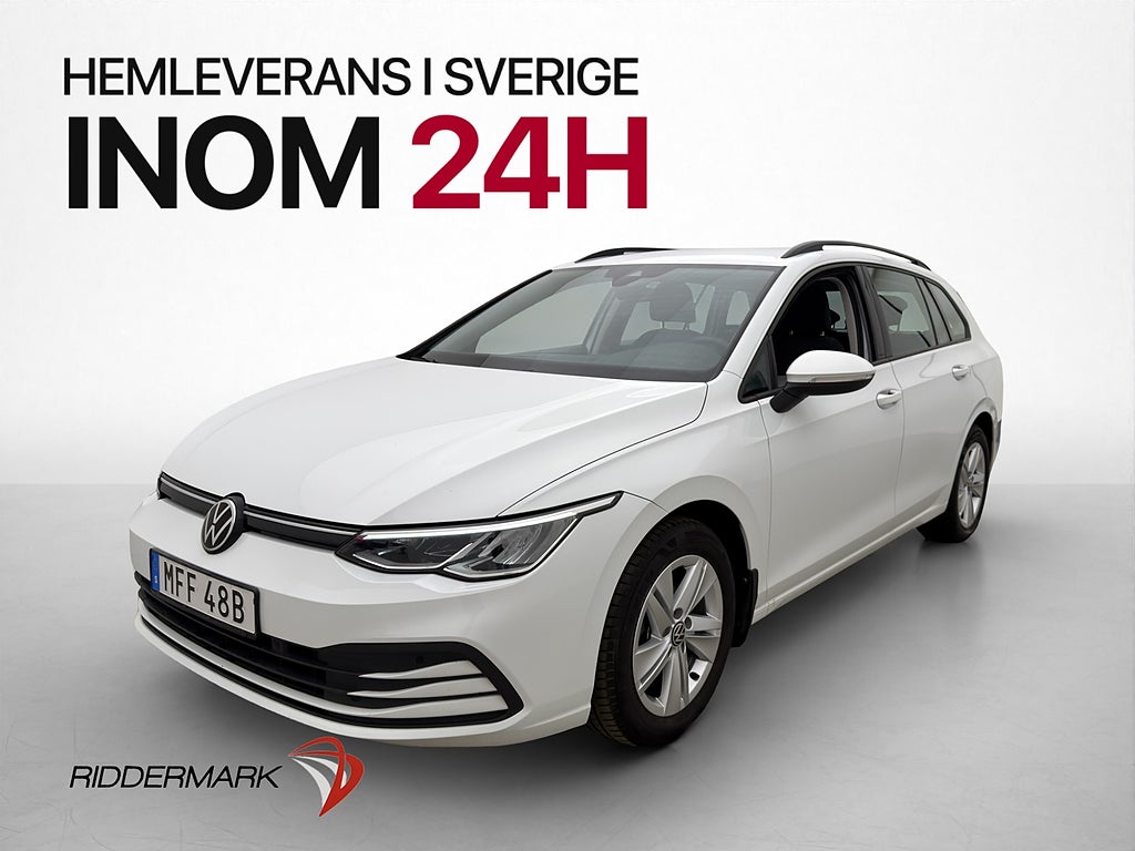 Volkswagen Golf SC 1.5 TGI MOMS Cockpit CarPlay Rattvärme
