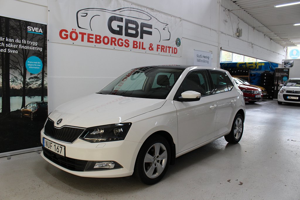 Skoda Fabia 1.2 TSI  *8770mil* Nyservad*Panoramatak*