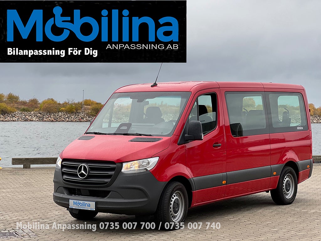 Mercedes-Benz Sprinter Handikappanpassad  Rullstolsbil 