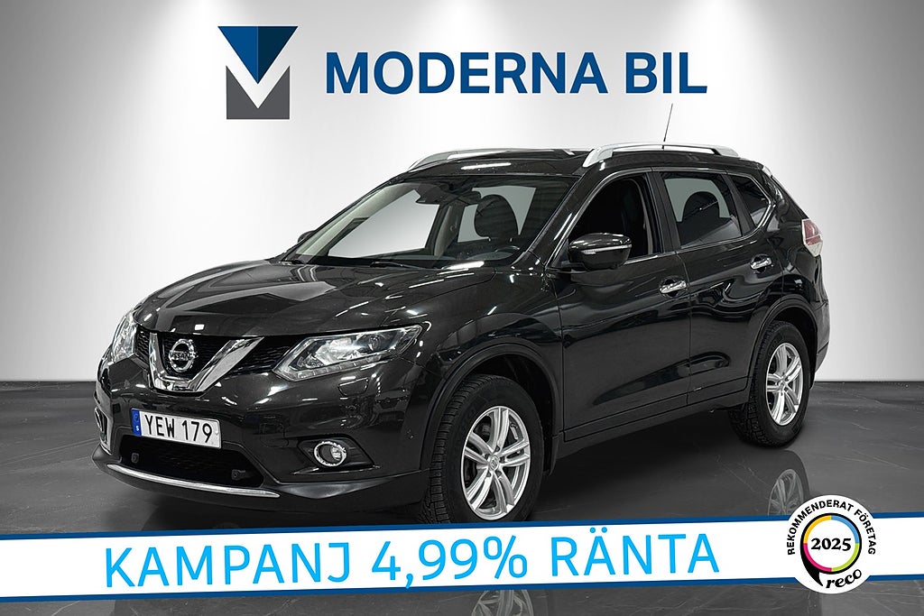 Nissan X-Trail 7 Sits 1.6 dCi 130hk XTRONIC-CVT Tekna 360° Drag Pano