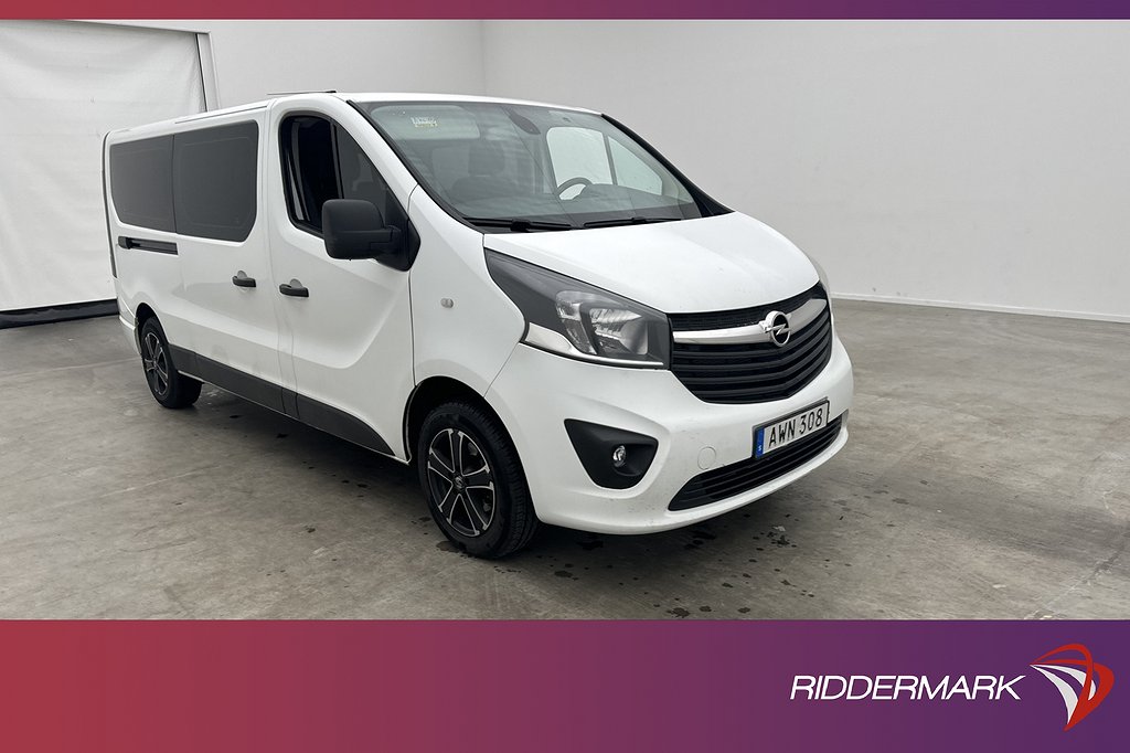 Opel Vivaro Kombi Lång Dragkrok B-Kamera 9-Sits 0.66L/Mil