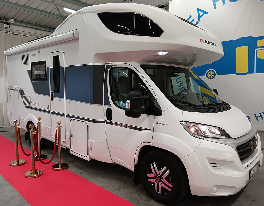 Adria Coral XL Plus 600DP Scandinaviaedition  AC Solcel VINTERKAMPANJ 