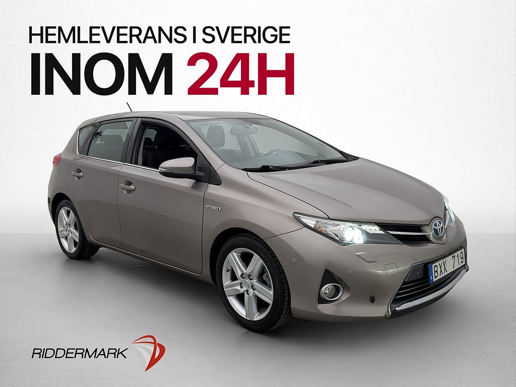 Toyota Auris Hybrid 136hk Executive Kamera Navi Halvskinn