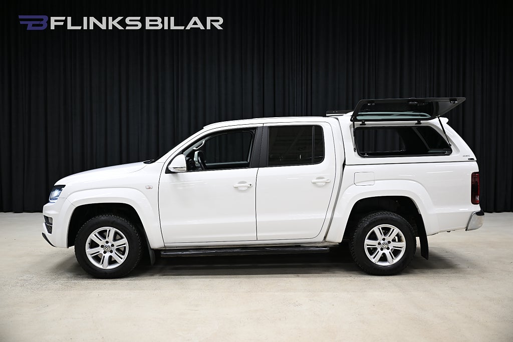 Volkswagen Amarok V6 TDI 258HK Automat|Dubbelhytt|LED|Kåpa|Drag|Värmare