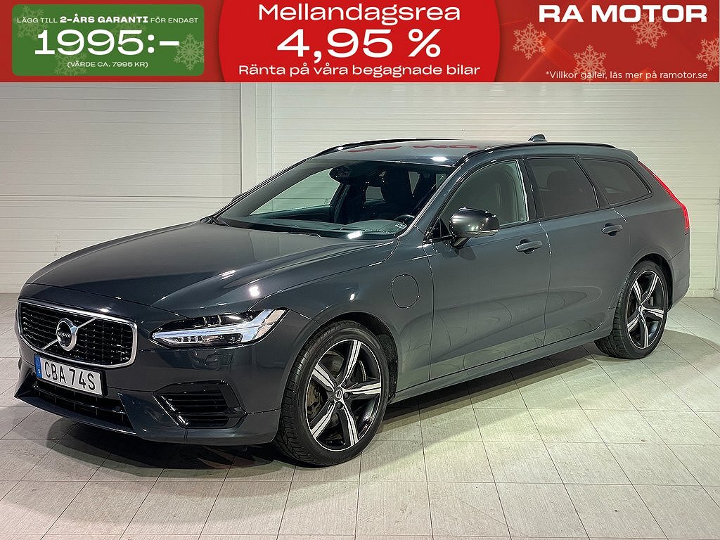 Volvo V90 ReCharge T8 | AWD | R-Design | MOMS | Drag 2020