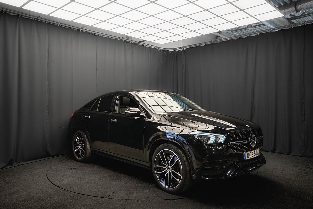 Mercedes-Benz GLE 350 de 4M Coupé AMG PANO LUFT 22" BUR HUD MOMS DRAG
