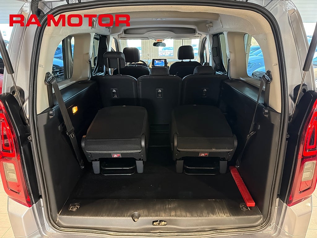 Toyota Proace City Verso 1.2 Turbo Automat 130hk | 7-sits | 360° | HuD 2021
