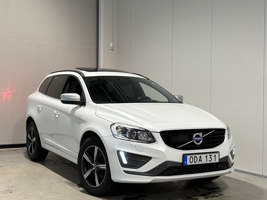 Volvo XC60 D4 AWD Classic R-Design Pano Drag B-kam 1 ägare M&K