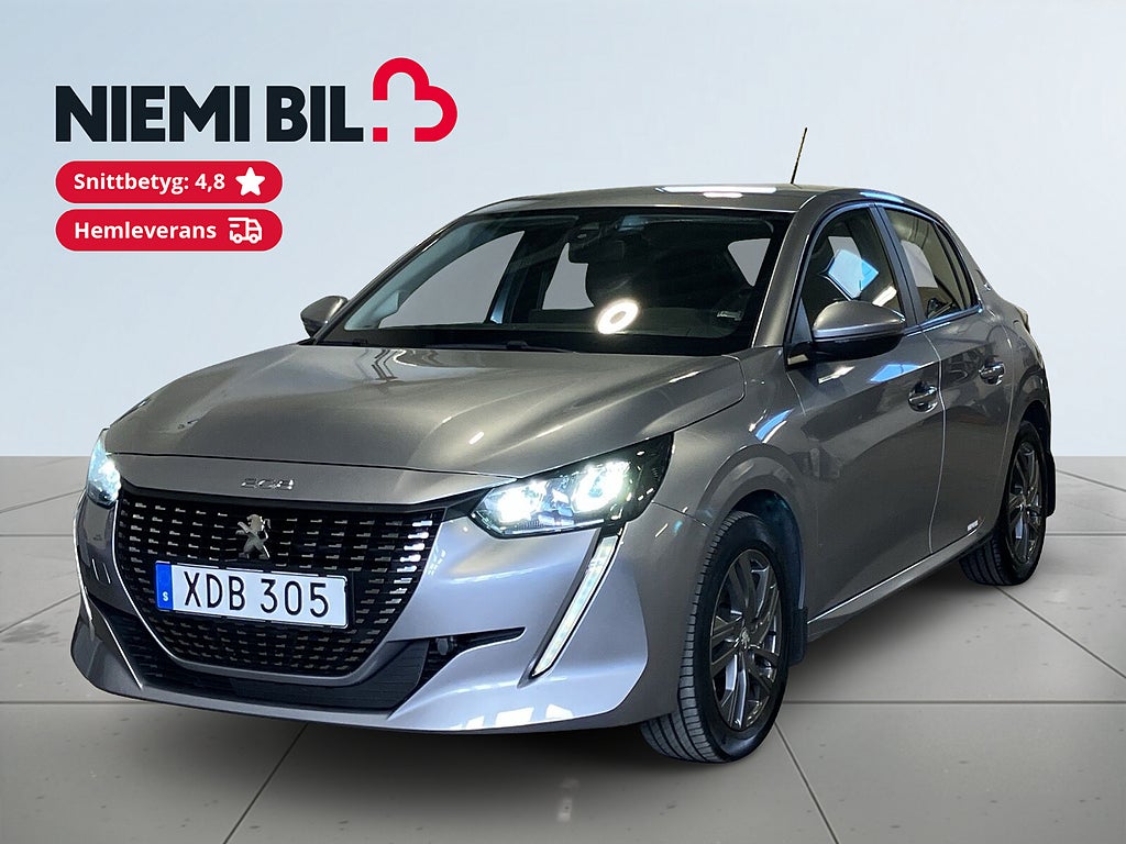Peugeot 208 1.2 PureTech 75 Värmare Psens Carplay S&V-Däck 