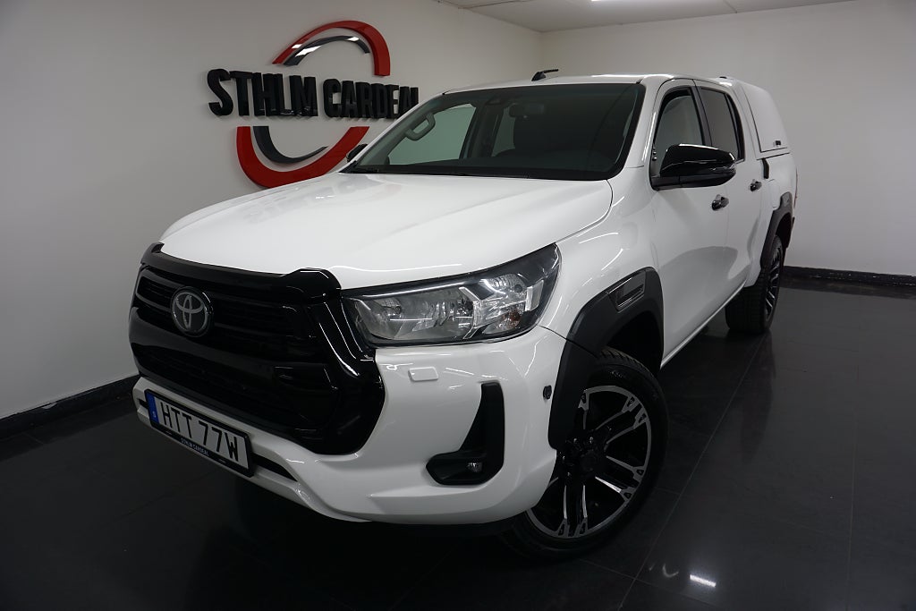 Toyota Hilux Dubbelhytt 2.4 AWD Hero Euro6, Drag MOMS, *RÄNTA 4.99%*