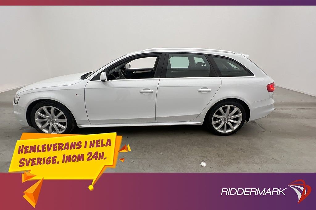 Audi A4 2.0 TDI Quattro S-Line D-Värmare P-Sensorer 190hk