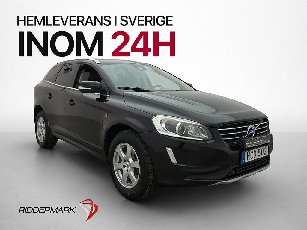 Volvo XC60 D4 AWD Ocean Race Pano Skinn Drag Kamera Navi