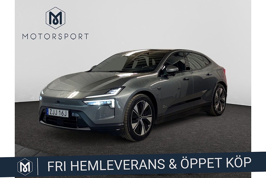 Polestar 4 Long Range Single Motor 272hk Pilot-pkt Plus-pkt DRAG