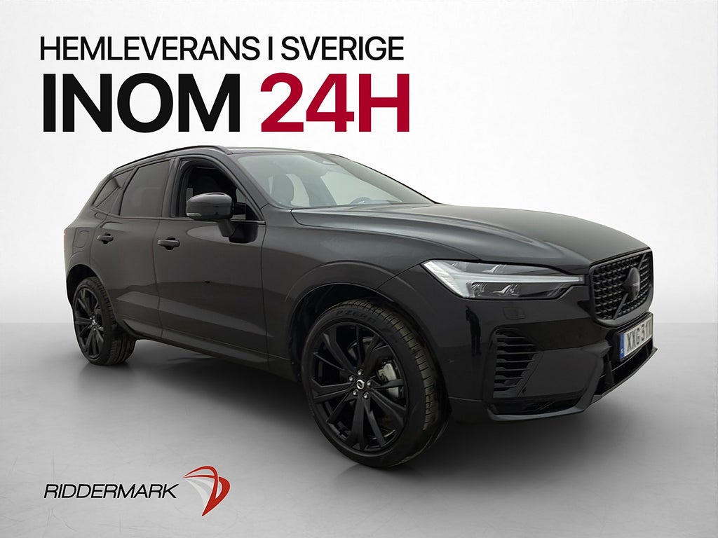 Volvo XC60 Recharge T8 AWD Ultra Black Edition Pano Luft H/K