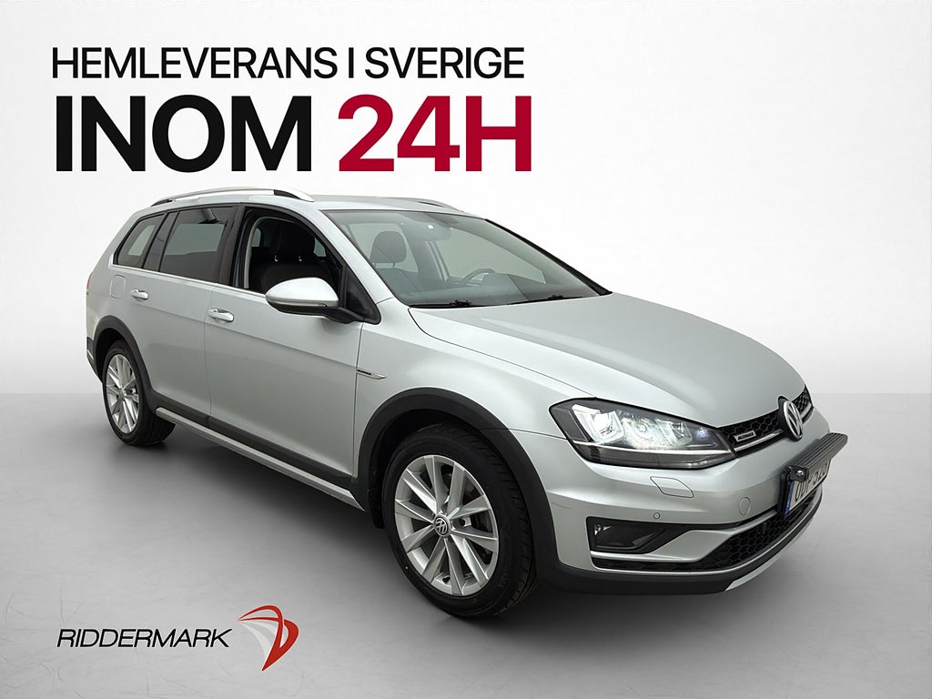 Volkswagen Golf Alltrack 2.0 TDI 4M M&K Värm Kamera Dragkrok