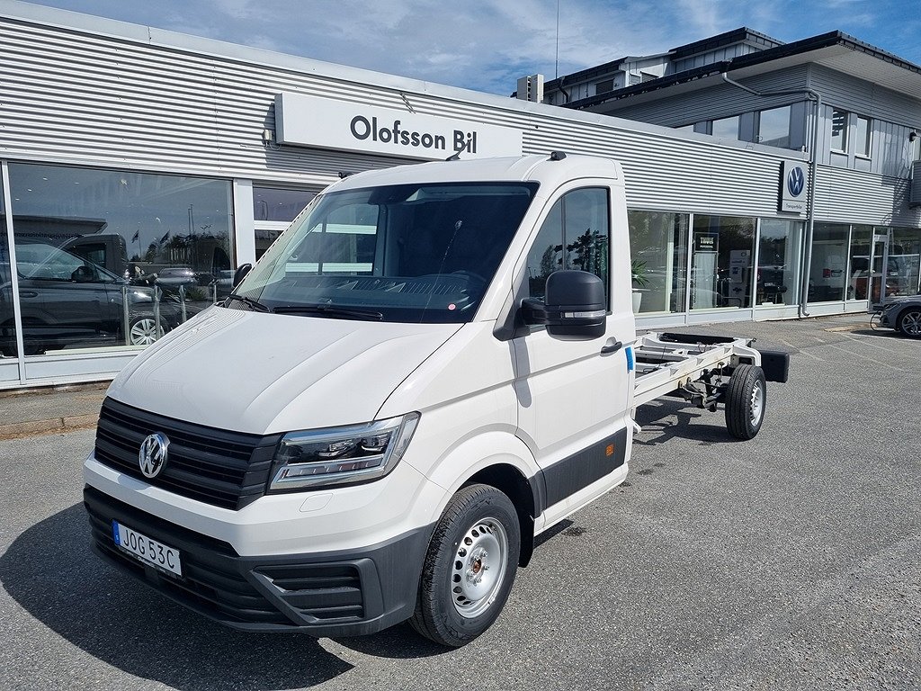 Volkswagen Crafter Enkelhytt lång hjulbas 35 EH axavst 4490mm (lång) N1 tungmotor 2