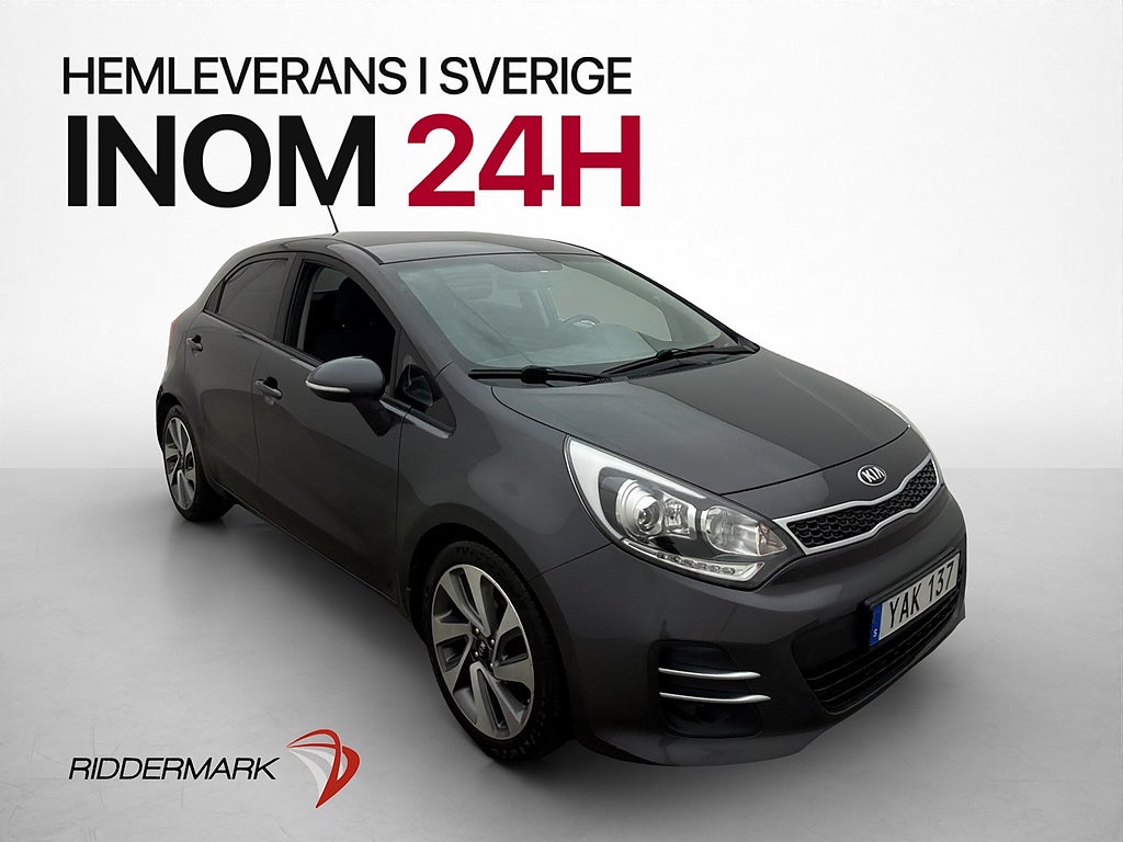 Kia Rio 1.2 GLS Navi Backkamera Rattvärme Bluetooth