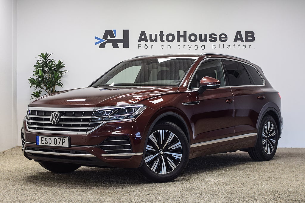 Volkswagen Touareg 3.0 V6 TDI 4M Luftfjädring Värmare Drag Skinn Moms