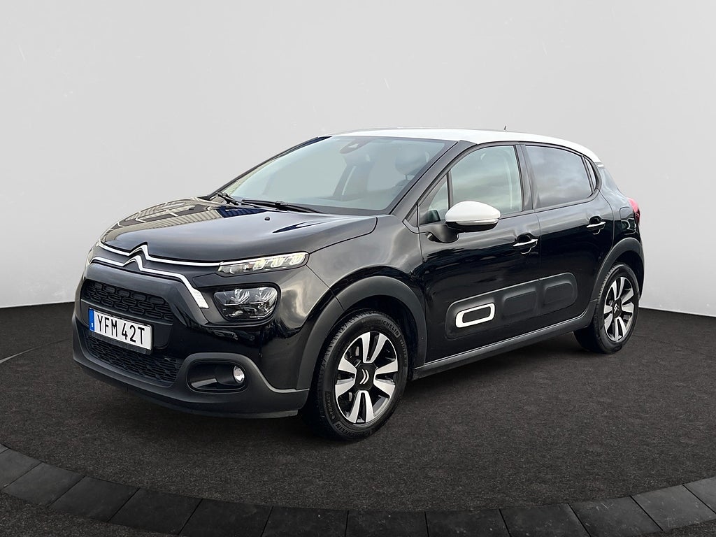 Citroën C3 1.2 PT 110hk Aut Apple Farthållare Backkamera