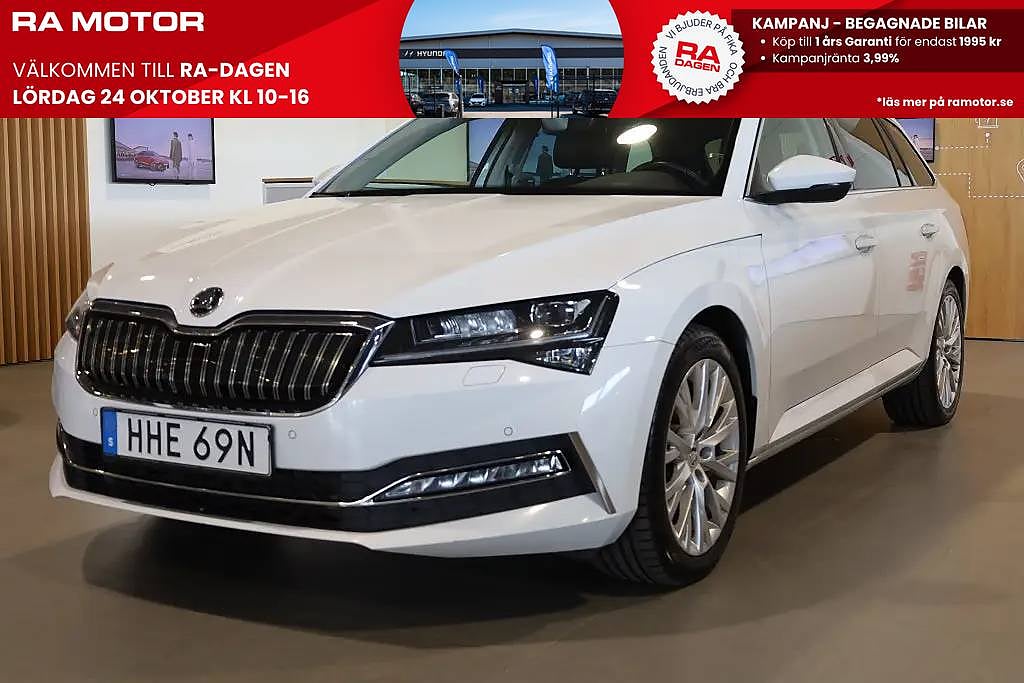 Skoda Superb iV Kombi 1.4 TSI iV Business Edition Drag Värmare 2022