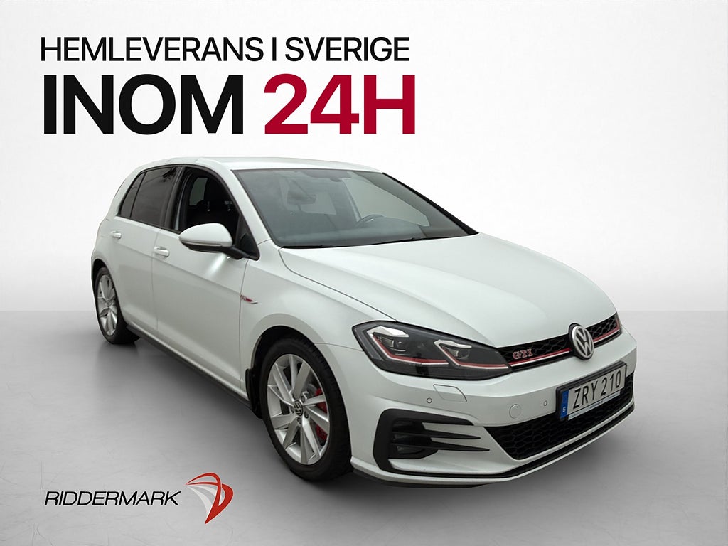 Volkswagen Golf GTI Performance 245hk Cockpit Kamera CarPlay