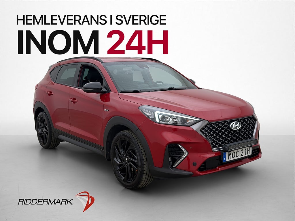 Hyundai Tucson 4WD 185hk N-Line LED-Ramp Kamera Navi Drag