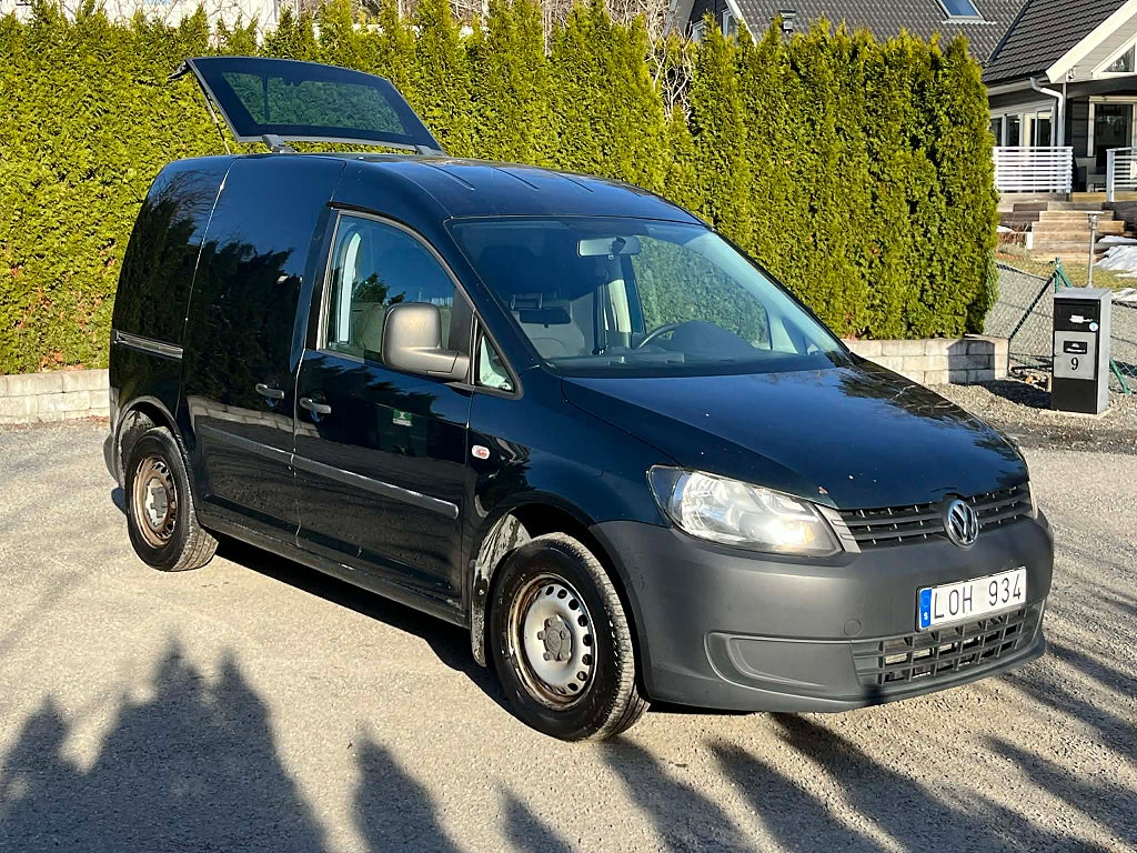 Volkswagen Caddy 1.6 TDI DSG Sekventiell, nybesiktigad, 1 brukare