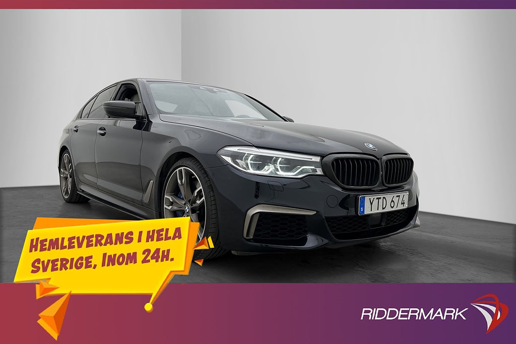 BMW M550 I xDrive Ultimate Edt B&W T-lucka HUD Night 360°