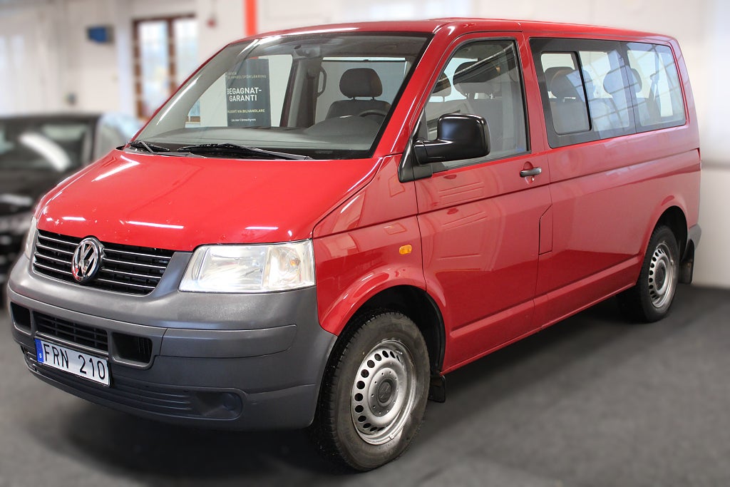 Volkswagen Shuttle T30 1.9 TDI 8-sits|Lågmil|Solgardin|102hk