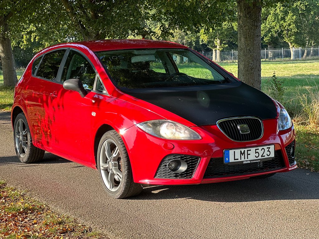 Seat Leon León FR 2.0 TFSI 200hk, Euro 4, Svensksåld, 