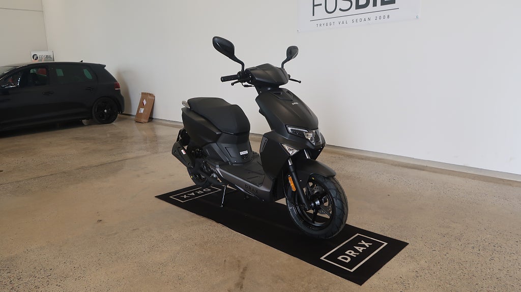 Drax Raw EFI 45km/h Svart Euro5