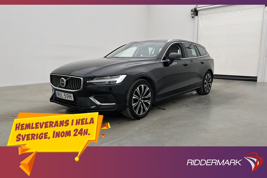 Volvo V60 Recharge T6 AWD Core Bright Drag Värm Kamera MOMS