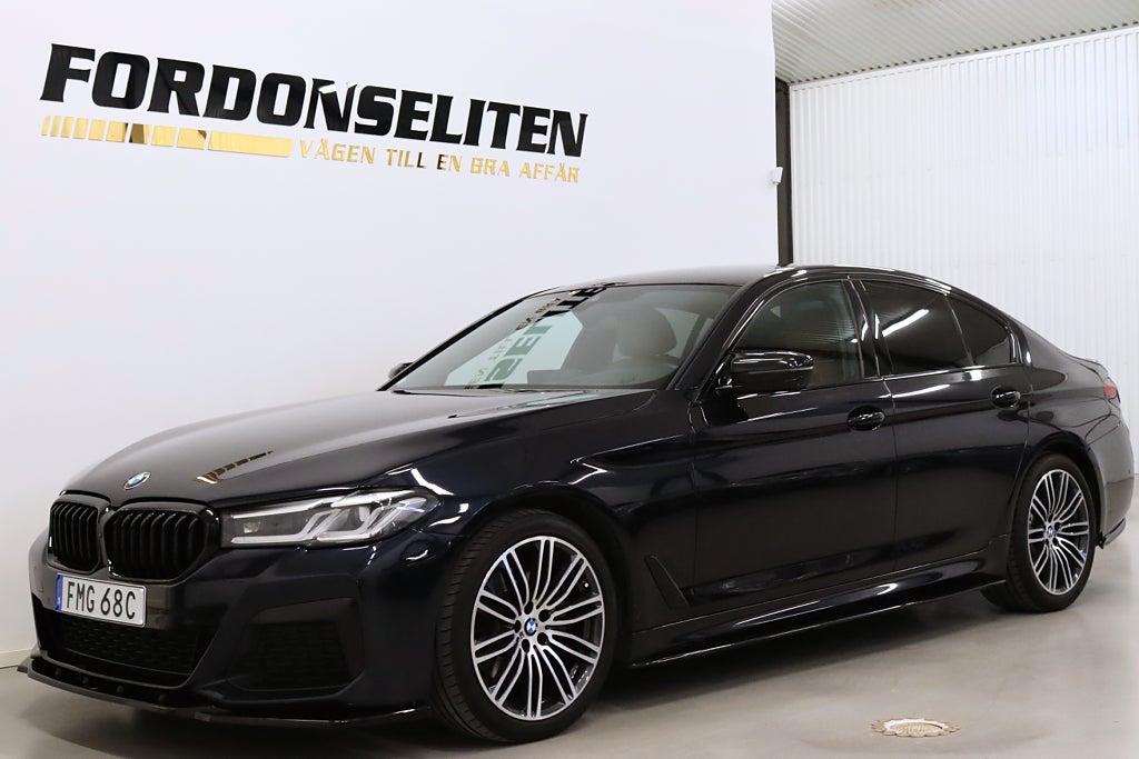 BMW 520d xDrive M-sport Värmare 360° HiFi Navi HUD Drag 190hk