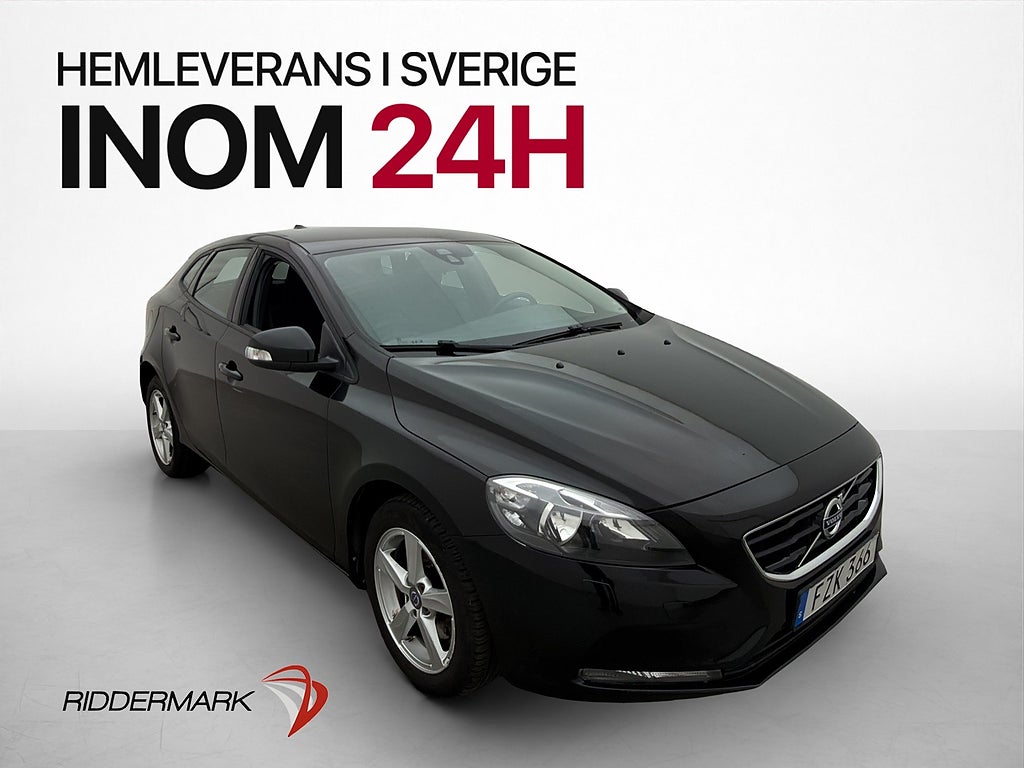Volvo V40 T2  Kinetic Värmare Bluetooth Farthållare Dragkrok