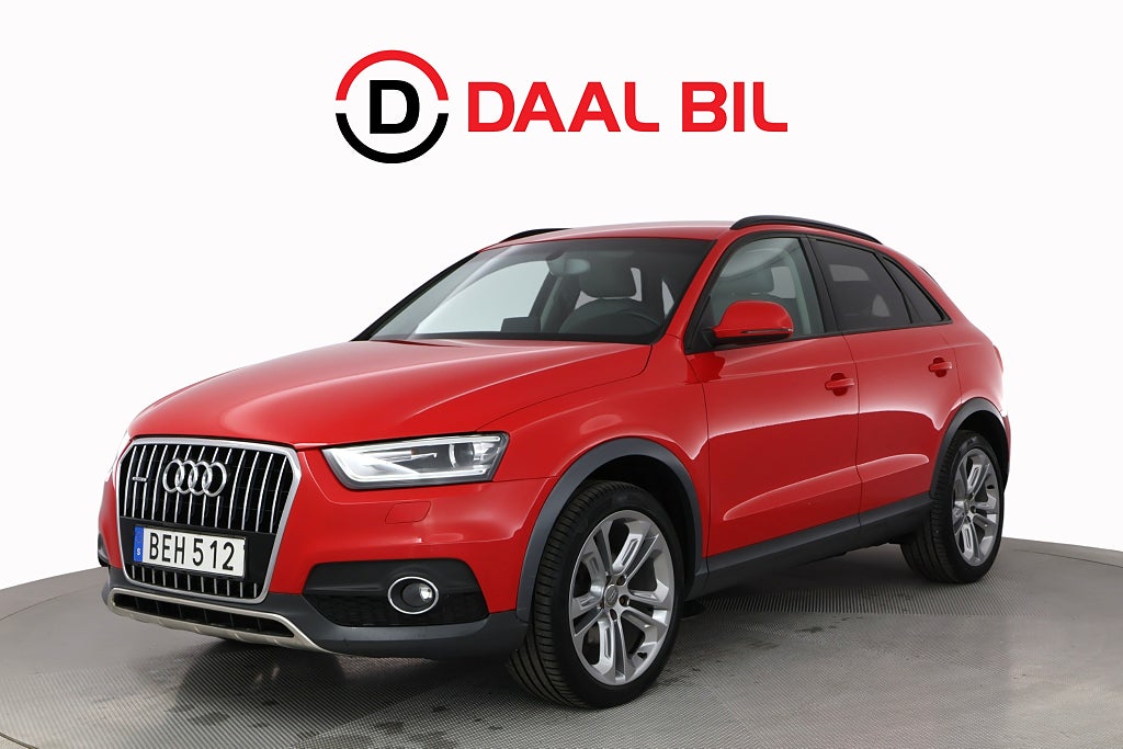 Audi Q3 2.0 TDI QUATTRO 177HK PROLINE DRAG P-SENS BT 
