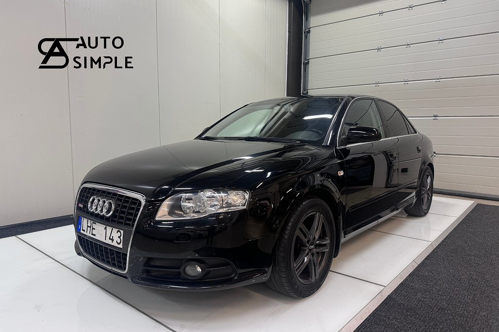 Audi A4 2.0 TFSI Quattro S-Line Ny Bes Ny Servad (200hk)