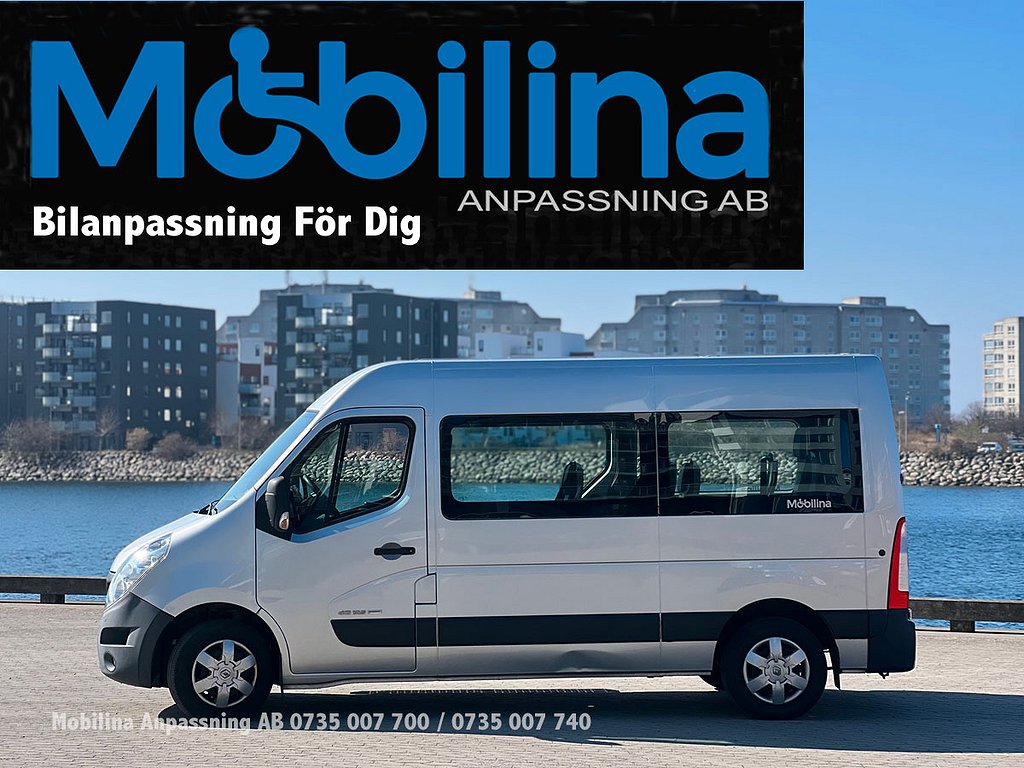 Renault Master Handikappanpassad Rullstolsbil